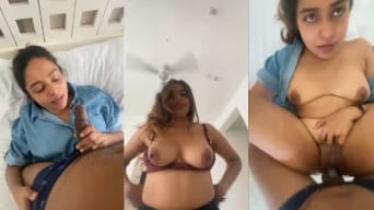 Latest Indian Girlfriend Nisha hotel room sex video 2025