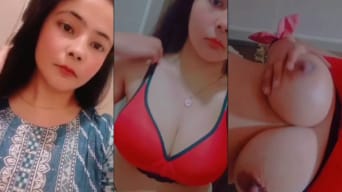 Busty Pakistani Girl Khizra Flashes Her Huge Tits 3 merged clips | Leakedhub