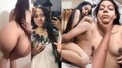 Exclusive Horny Desi Girlfriend Nude Riding Hard and Slapping Her Ass While Dancing 2025