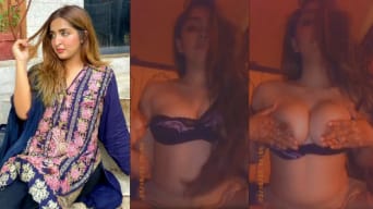 Latest Pakistani Mehendi Girl Strip Show – Full Face & Boob Pressing in Sensual Viral Video 2025 | Leakedhub