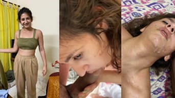 Wild Slutty Indian Bhabi Pallavi Gives Wet Blowjob and Gets Fucked Hard