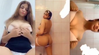 Pakistani Bombshell With Big Tits Seductively Rubs Pussy and Teases | Leakedhub