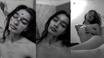 Beautiful Slim Desi Girl Anny Flaunts Her Perky Tits and Fingers Her Wet Pussy