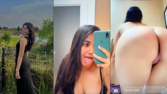Irresistible Pakistani Beauty Fiza Ihsan Seductively Shows Off Her Pussy and Gorgeous Ass on Snapchat