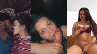 Gorgeous Pakistani Babe Hadia Khan Fingers Herself Hard, Moans Loudly, and Passionately Sucks Her BF’s Dick