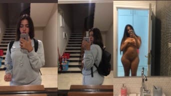 Latest Pakistani Thick Babe Saman Irfan Nude Snapchat Leaks Expose Her Curvy Body
