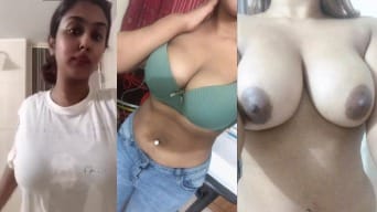Busty Desi Babe Shahneela Strips Nude Showing Off Her Massive Boobs for BF 2025 | Leakedhub
