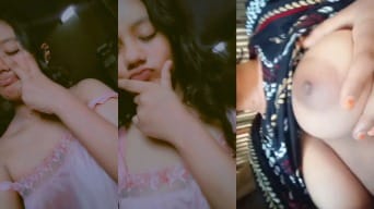 Sexy Desi Busty Babe Umaima Rashid Flaunts Her Huge Tits and Spreads Her Pussy