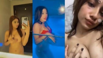 Exclusive Pakistani Bombshell Malaika Sheikh Strips Naked, Flaunts Perfect Tits & Gets Pounded