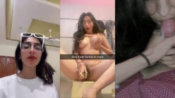 Exclusive Pakistani Tiktoker Babe Warishaw Aish Hot New Leaks – Cucumber Masturbation, Cum Swallowing & Hard Fucking