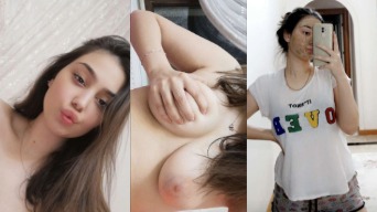 Exclusive Busty Pakistani Babe Isha Teases and Plays with Her Big Boobs