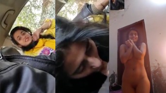 Exclusive Pakistani Babe Farri Leaked – Hot Car Blowjob & Nude Video Call Compilation