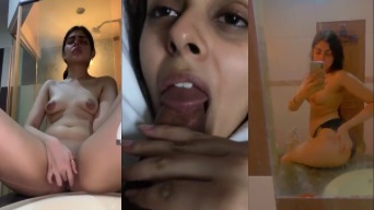 Beautiful Pakistani Babe Erum Khan Fingering & Sucking BF Dick – 20 Videos Merged