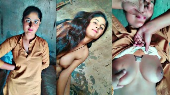 Pakistani Beauty Letting Her Cousin Feel Her Big Boobs