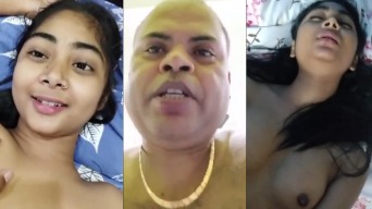 Cute Slim Indian Girl Small Boobs Fucked Hard by Mature Man