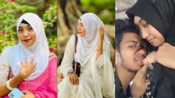 Hijabi Indian GF Boobs Sucked & Deep Lip Kissing