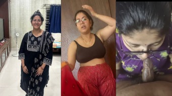 Mallu Teacher Affair: Blowjob + Dress Change Leaked