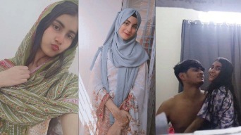 Viral Muslim College Babe Fucked Hard by BF Alone at Home
