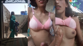 Exclusive collection: Slim Village Pakistani Babe Tight Boobs Fucked Raw Full Video